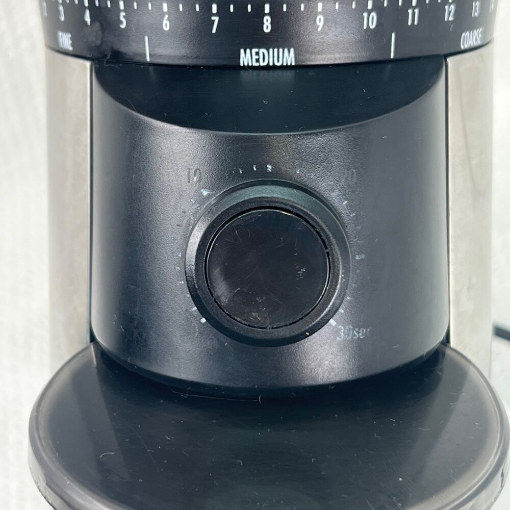 OXO Brew Conical Burr Coffee Grinder Stainless Steel Model 8717000 Tested Works - Picture 9 of 10